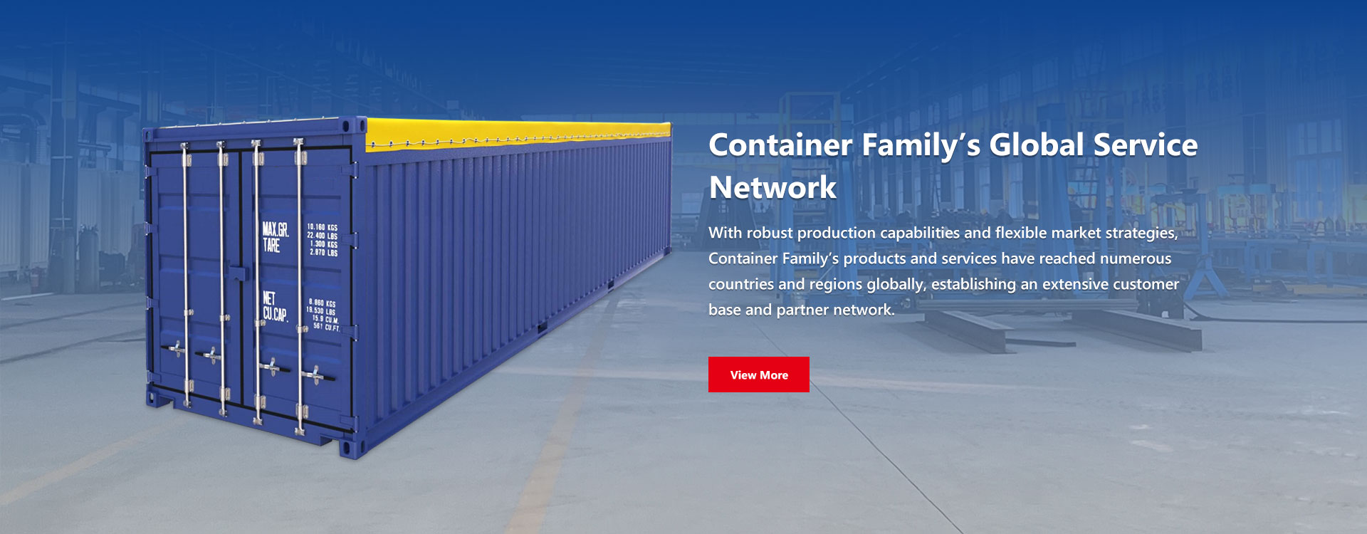 Kina Standard Shipping Container Leverandør