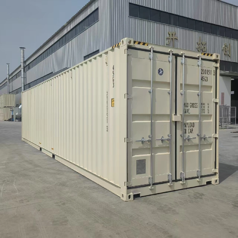 Hva gjør 40HC container med åpen side ideell for transport av store og store laster?