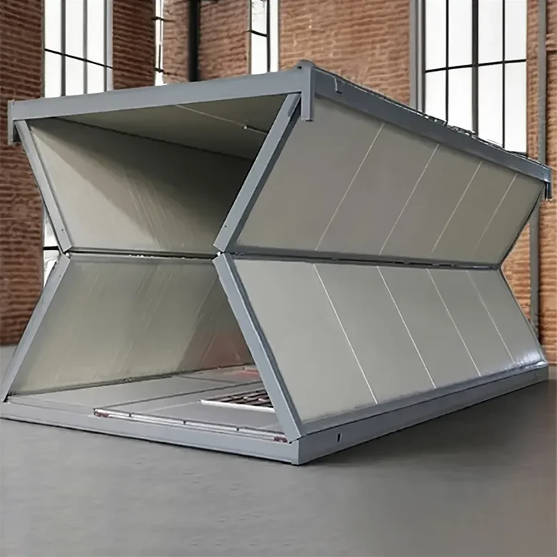 Hvordan velge mellom X-fold og Z-fold container for camps & Site Offices?